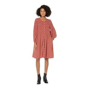 Madewell Button Front Mini Dress in Tiny Daisy​​​